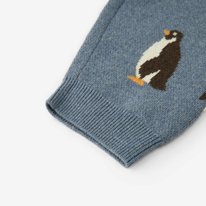 Family Knitted Birdseye Jacquard Sweatpants