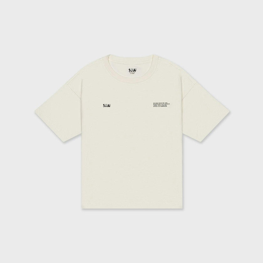 Relaxed Cotton T-Shirt With Print