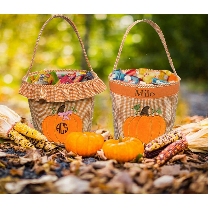 Personalizable Pumpkin Tote