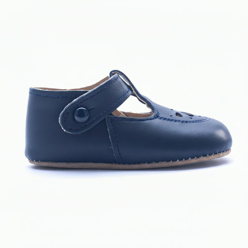 Robin British Pre-Walker Baby Shoes - So Navy