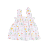 Spring Blooms Bow Trellis - Ruffly Strap Top and Bloomer