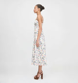 The Margot Dress - Pink Scallop Bow Chintz