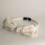Three Little Bows Headband | Spring Petals
