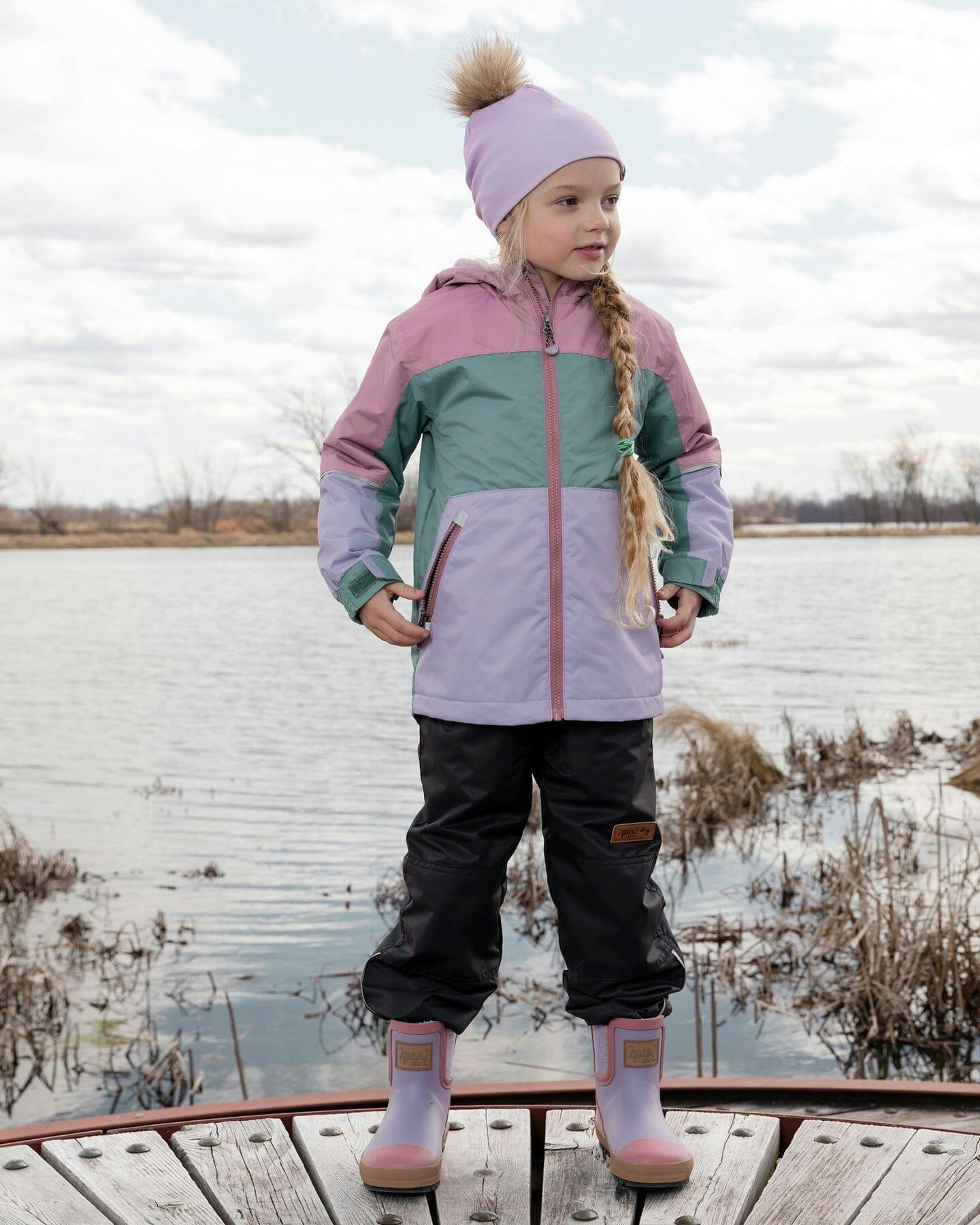 Two-Piece Mid-Season Outerwear Set