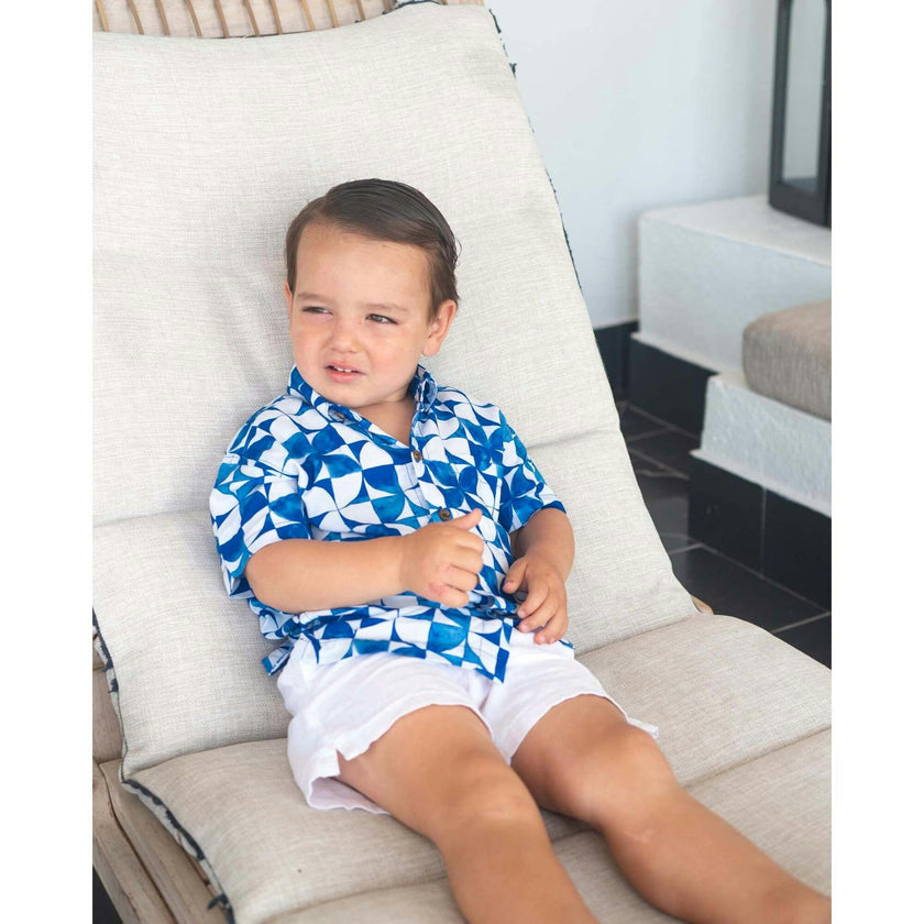The Greece - Boys Hawaiian Shirt