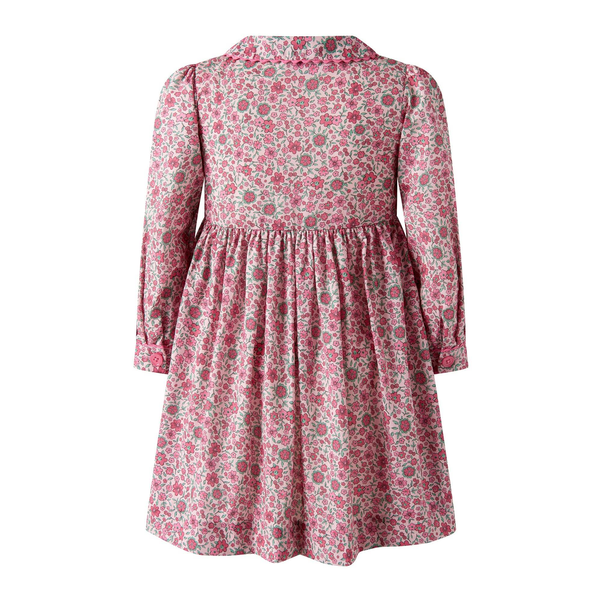 Cosmos Button-Front Dress