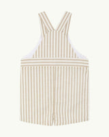 Alfie Stripe Race Car Baby Dungaree