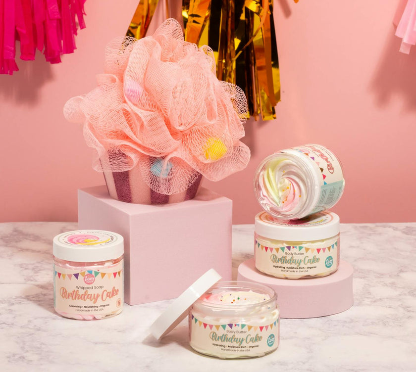 Birthday Cupcake Loofah