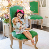 Carlin Doll Dress - Tree Topper Bows
