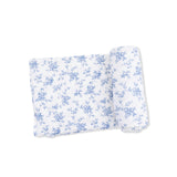 Baby Blue Vines Floral - Swaddle Blanket