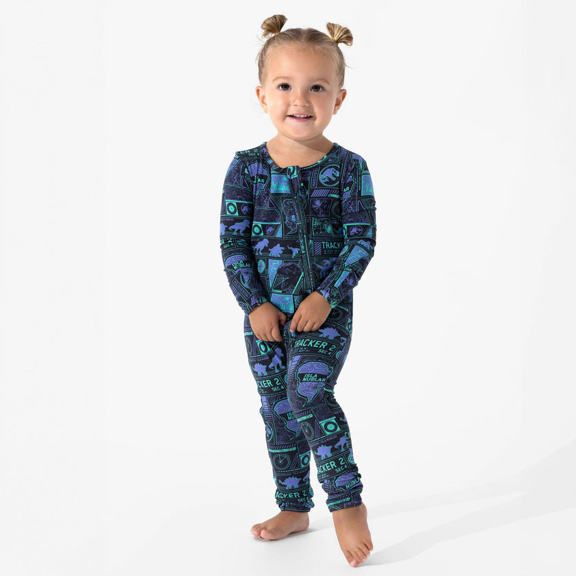 Jurassic Park: Tracker Bamboo Convertible Footie