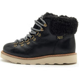 Eddie Fur Leather, Black