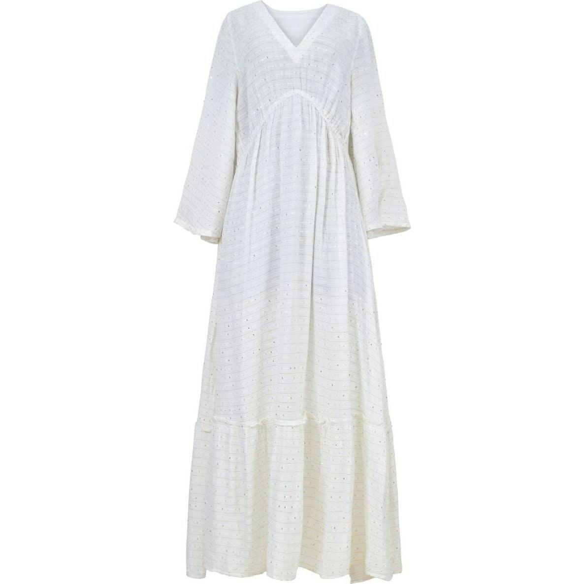 Women'S Waterlily Willa Cover-Up Maxi Dress, White