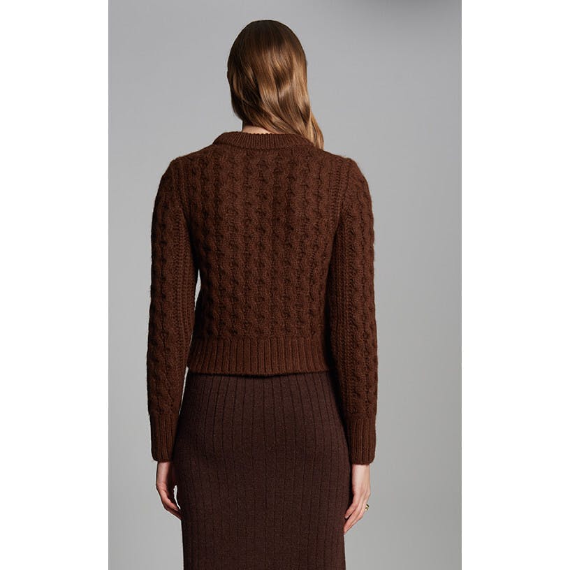 AMARA SWEATER | ESPRESSO