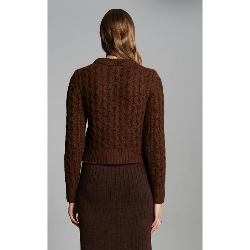 AMARA SWEATER | ESPRESSO
