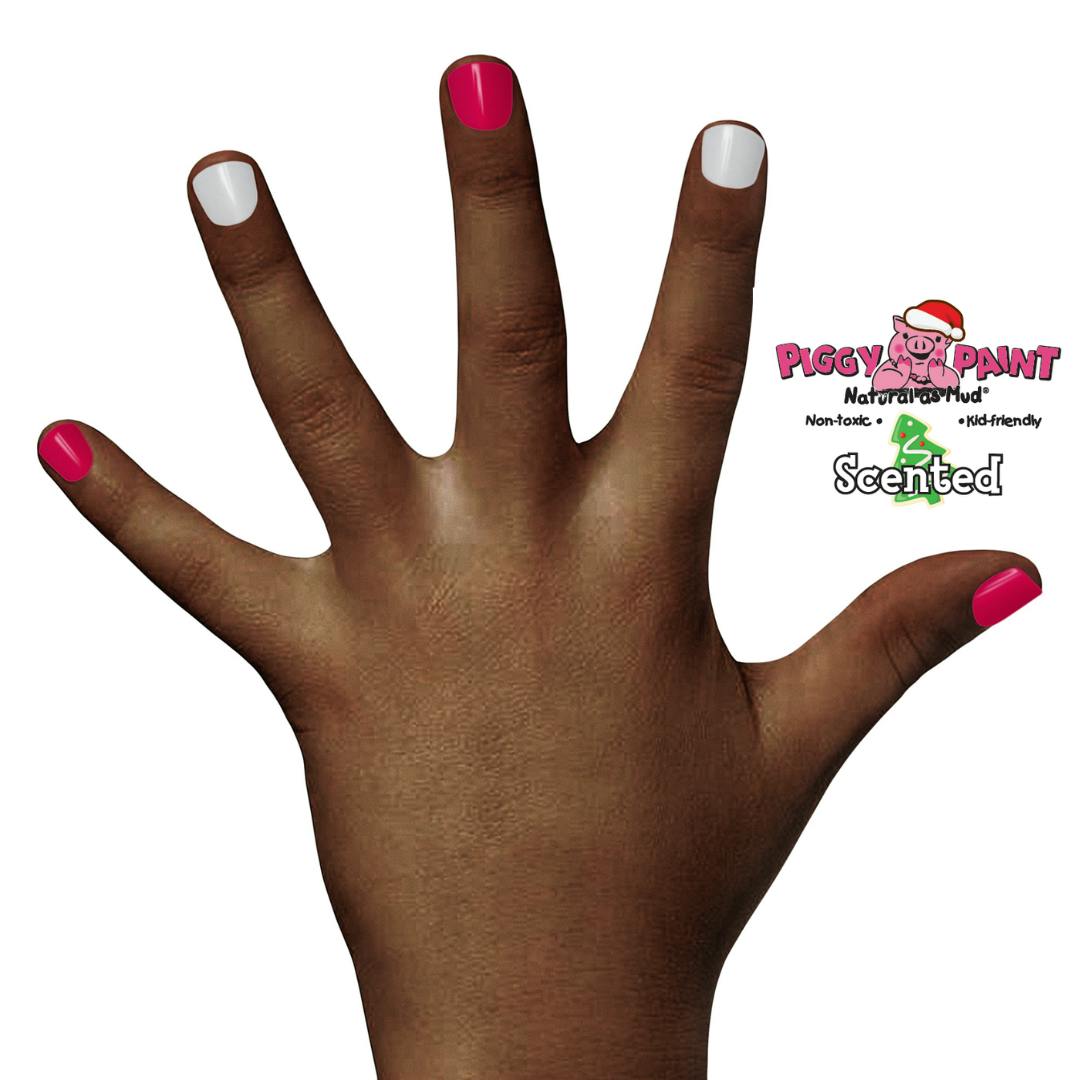 Scented Candy Cane Craze Gift Set - Kids Non-toxic Nail Polish