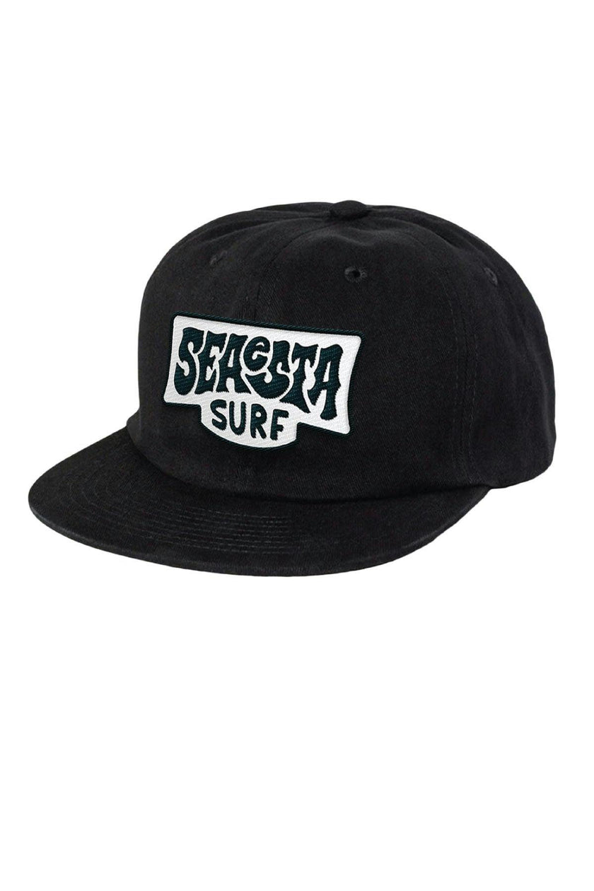 Canvas Logo Snapback Hat / Black