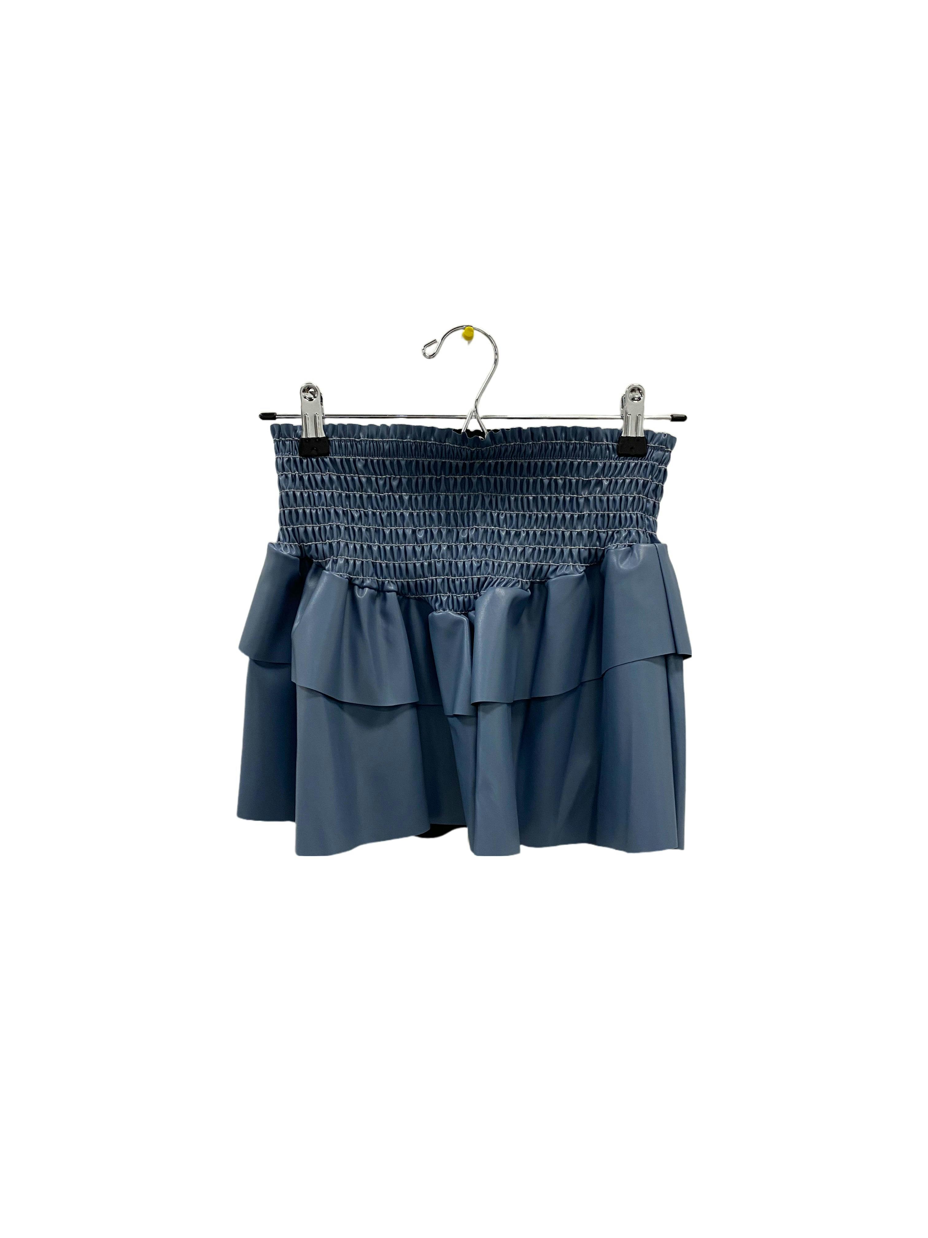 Kids Leather Julia Skirt