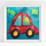 Car Print 11x14 Horizontal Frame