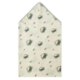 Coastal Crab Hooded Swaddle Blanket