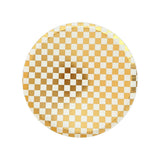 Check It! Gold Clash Dessert Plates