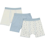 Boys Boxer Brief Blue 3pc Set
