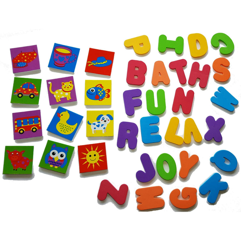 Buddy & Barney: Alphabet Bath Time Stickers