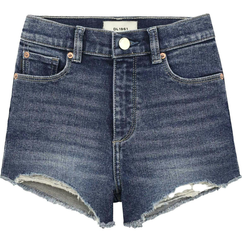 Lucy Jean Shorts High Rise Cut Off | Palmwood