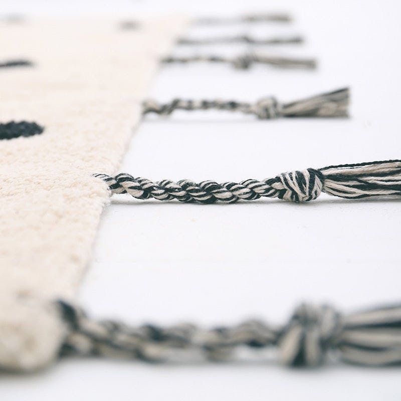 Numi Braided Tassel Rectangular Rug