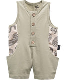 Paisley Trim Bodysuit