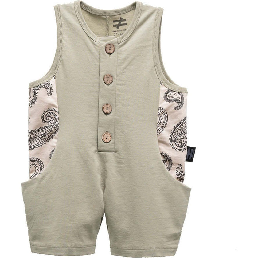 Paisley Trim Bodysuit
