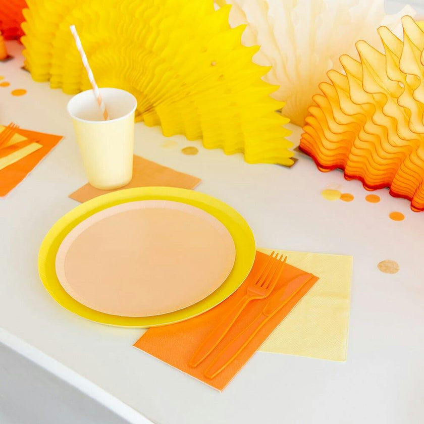 Shades Lemon 12 oz. Cups