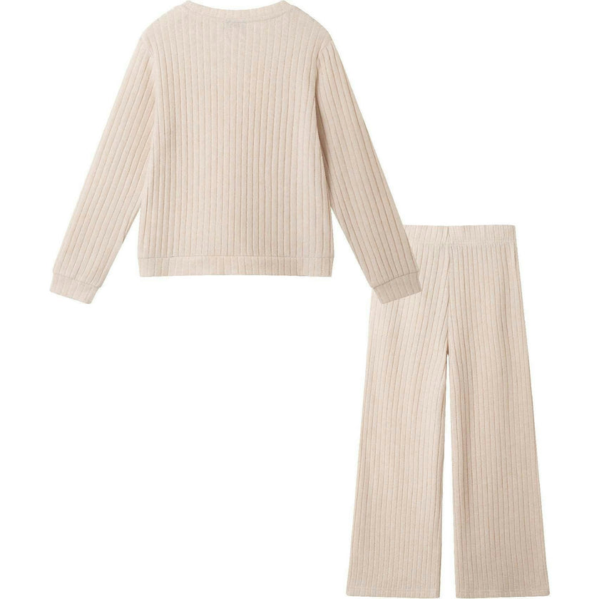Big Kids Hacci Rib Lounge Set