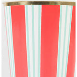 Festive Stripe Cups