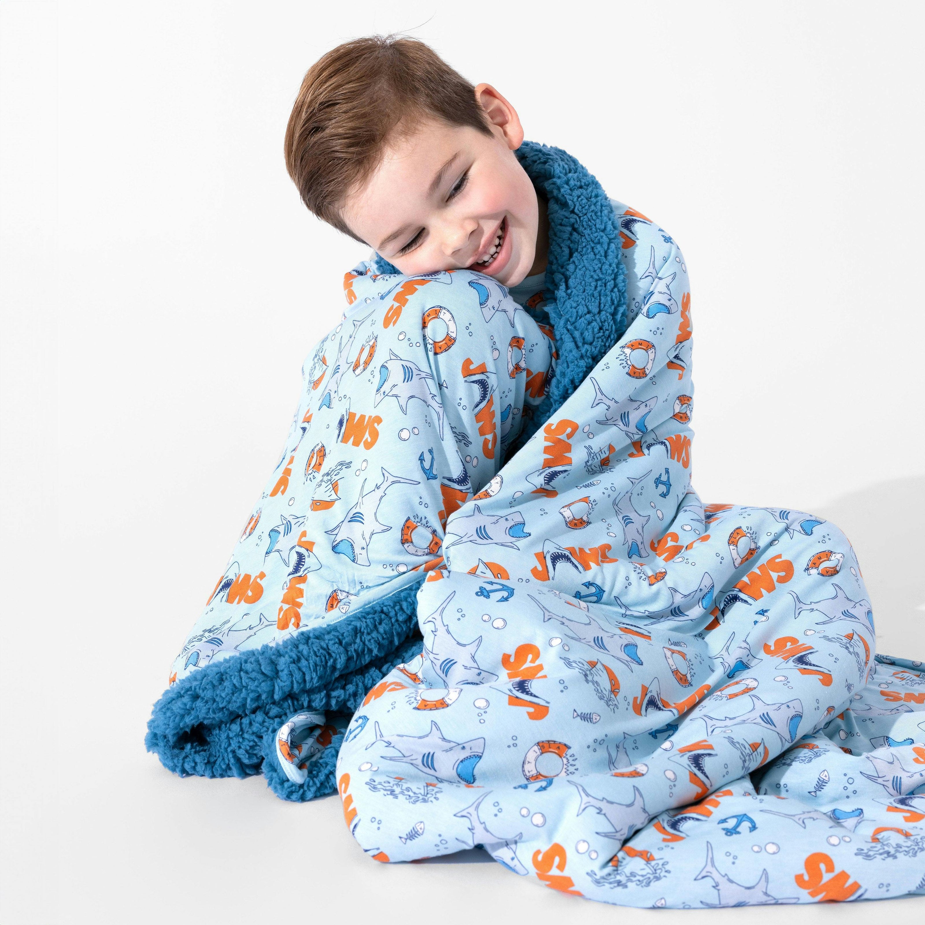 JAWS Bamboo Sherpa Blanket