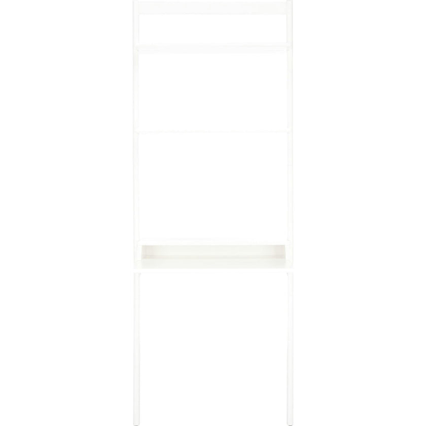 Pamella 2 Shelf Leaning Desk