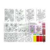 Scenic Hues DIY Watercolor Art Kit - Flowers and Gardens