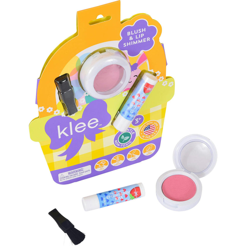 Strawberry Pop Easter Blush And Lip Shimmer Makeup Kit