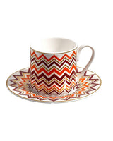 Coffee Cup & Saucer Iconic Set of 2 In Luxury Box Diam. 2.3"