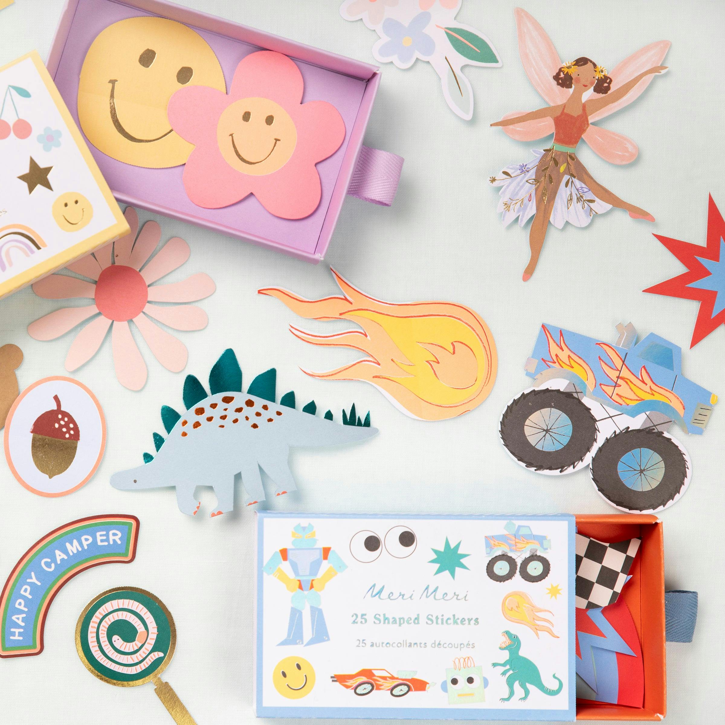 Toybox Icon Shaped Stickers