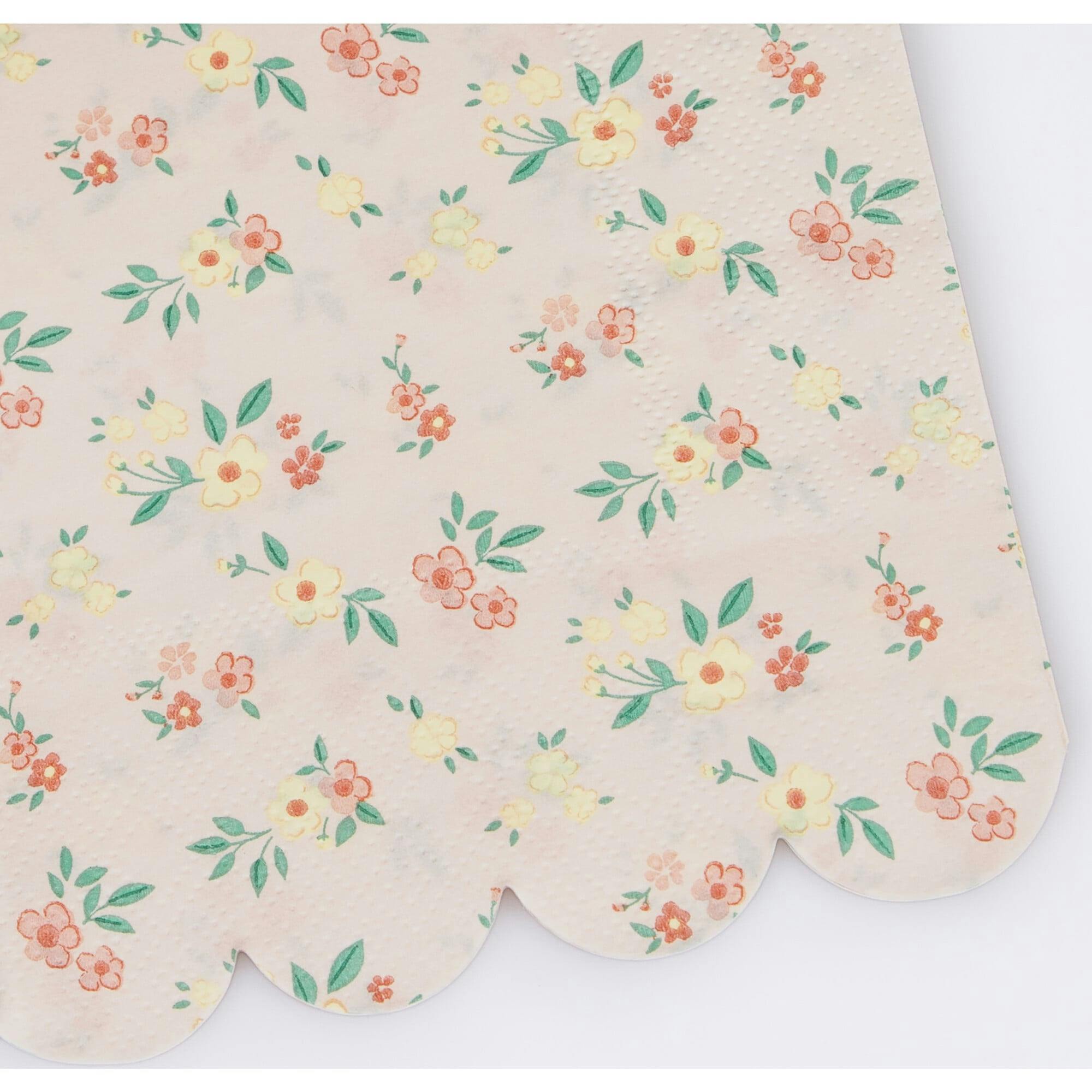 Vintage Ditsy Guest Towels