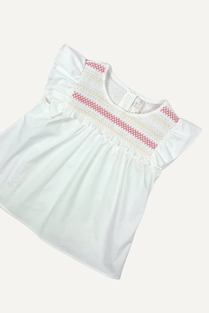VANESSA SMOCK TOP