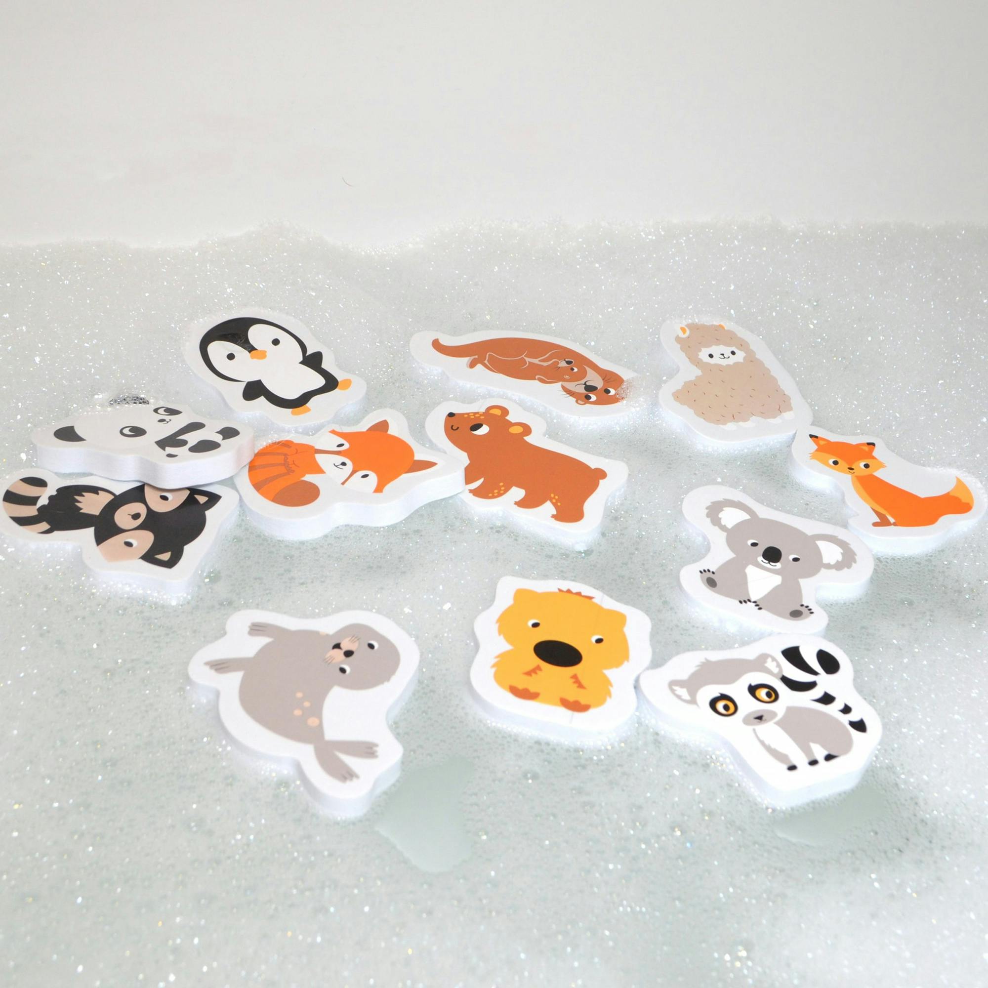 Bath Time: Stickers - Furry Friends
