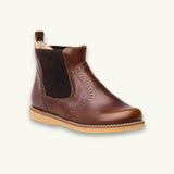 Leather Bootie | Apache Brown