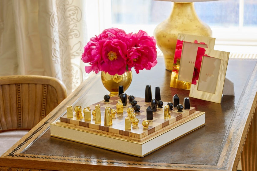 Shagreen Chess Set
