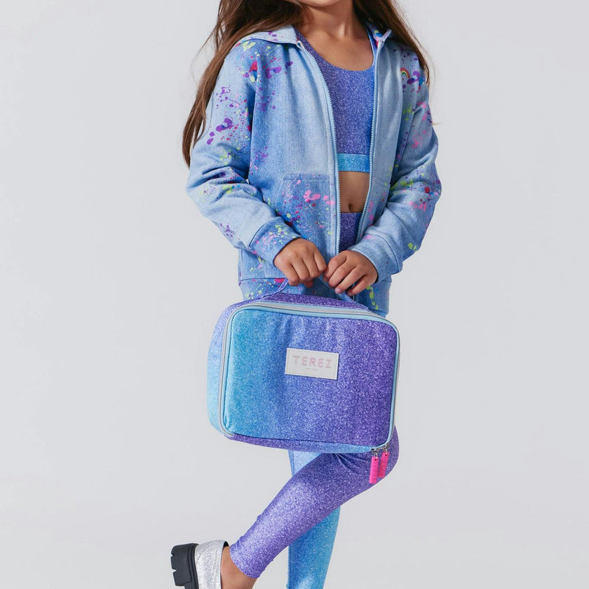 Girls Oversized Drop Shoulder Full-Zip Hoodie