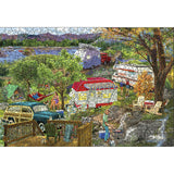 Camping Trailer Tin - 550 PC Puzzle