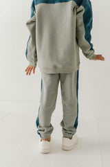 Boys Comfort Sweatpants in Shadow Green