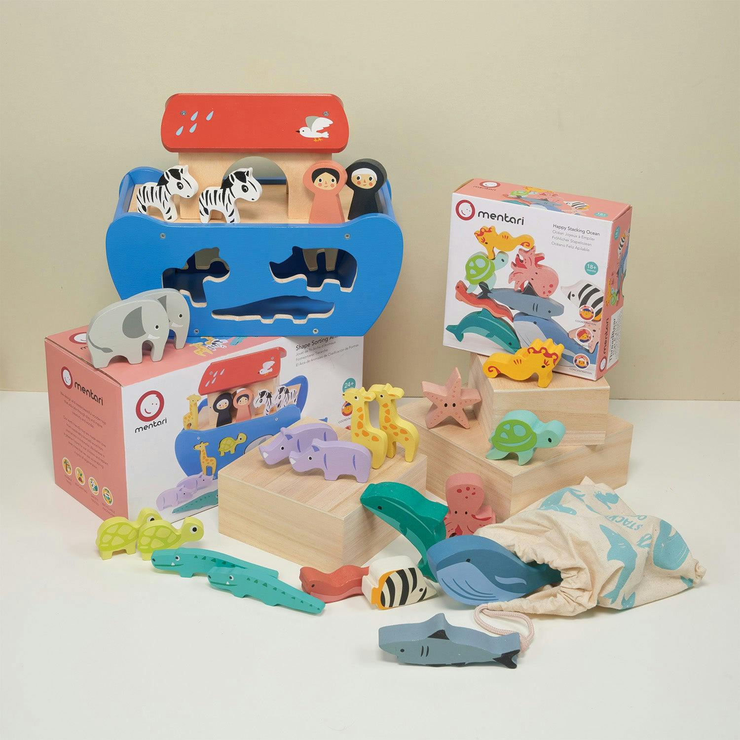Noah's Sorting and Stacking Bundle