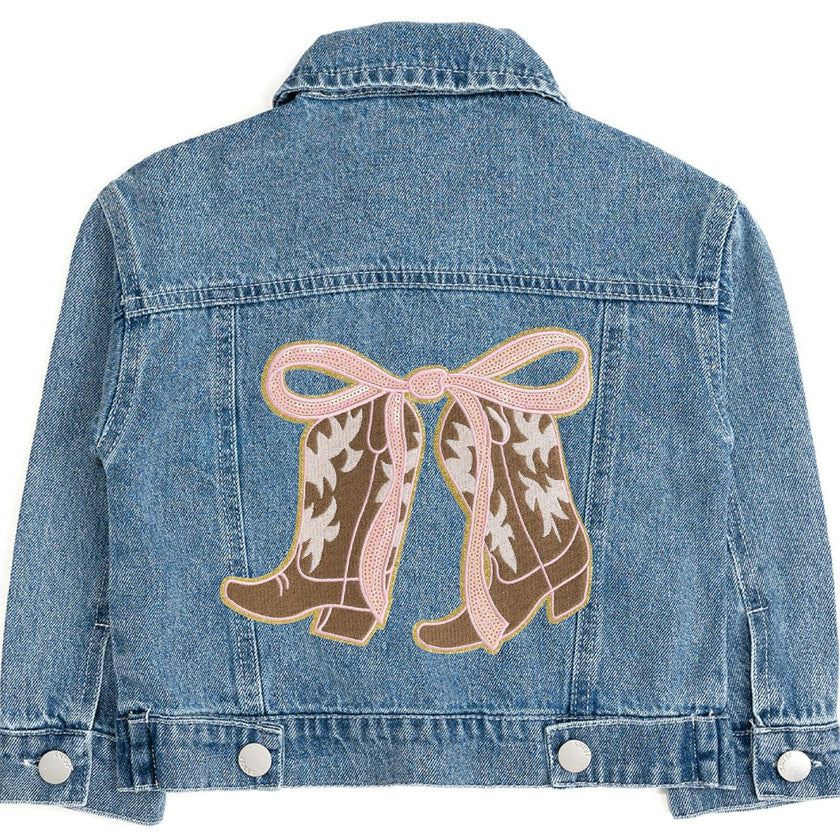 Cowgirl Cutie Patch Western Denim Jacket